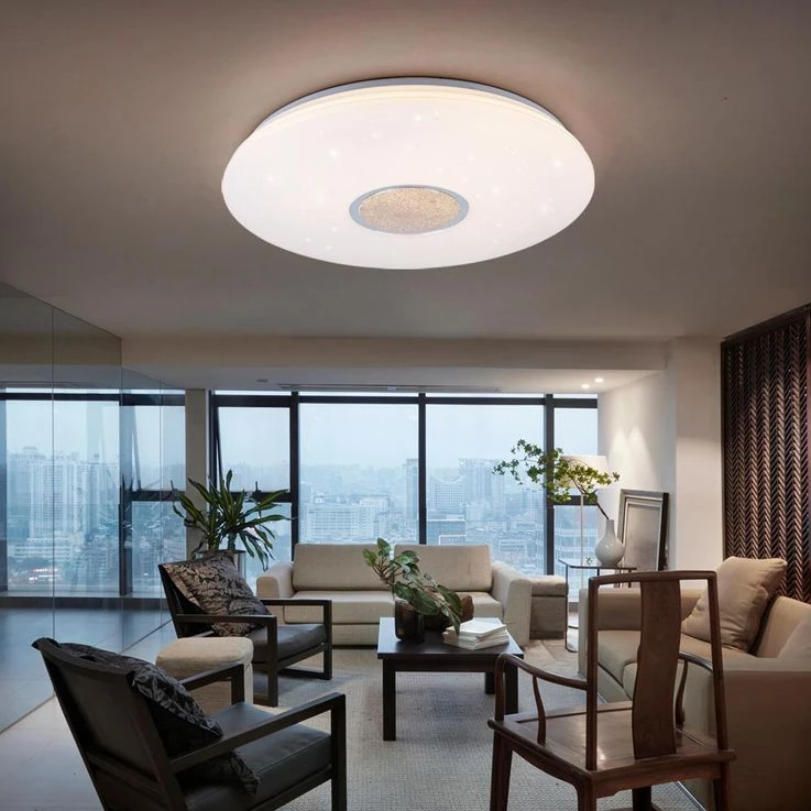 LED Deckenleuchte, Diamondeffekt, Dimmbar, D 59 Cm – Bild 5