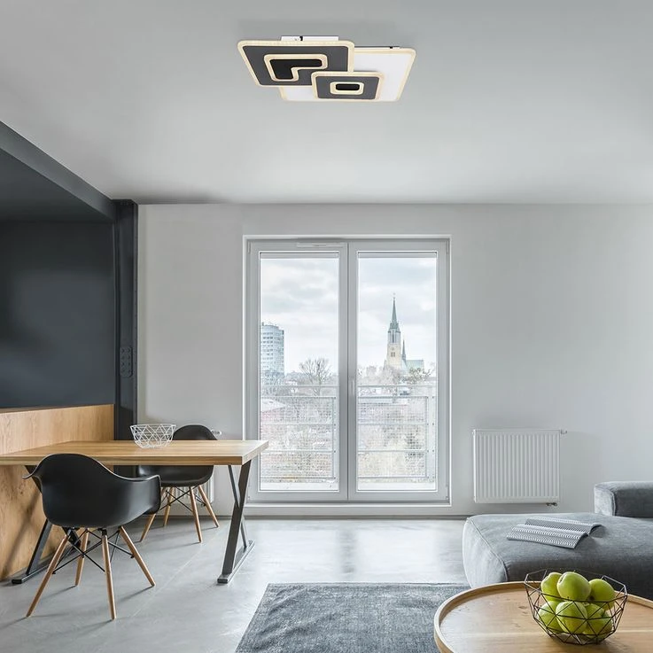 LED Deckenleuchte, CCT, Dimmbar, Fernbedienung, L 49 Cm – Bild 6