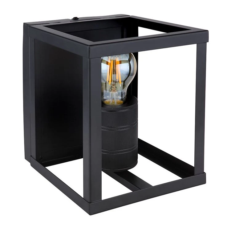 Wandleuchte, Schwarz Matt – Bild 2