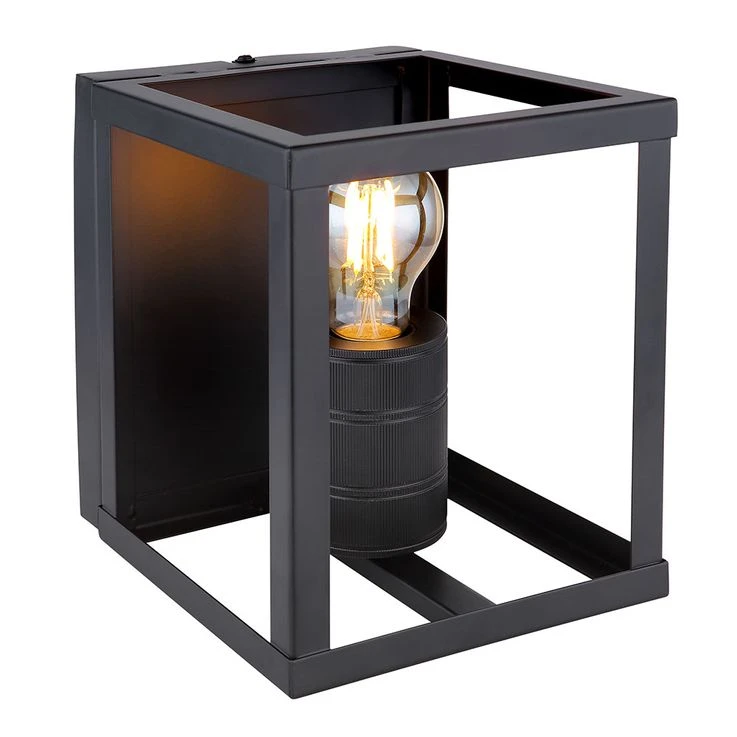 Wandleuchte, Schwarz Matt – Bild 3