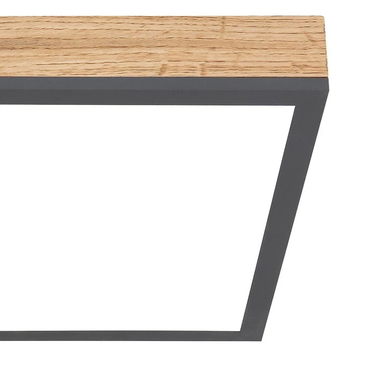 LED Deckenlampe In Opal Weiß Und Holzoptik – Bild 13