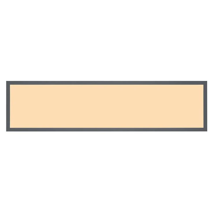 LED Deckenlampe, Holzoptik, Weiß Opal, L 80cm – Bild 10