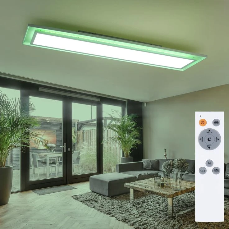 LED Deckenlampe, Farbwechsler, Dimmbar, Länge 85 Cm – Bild 18