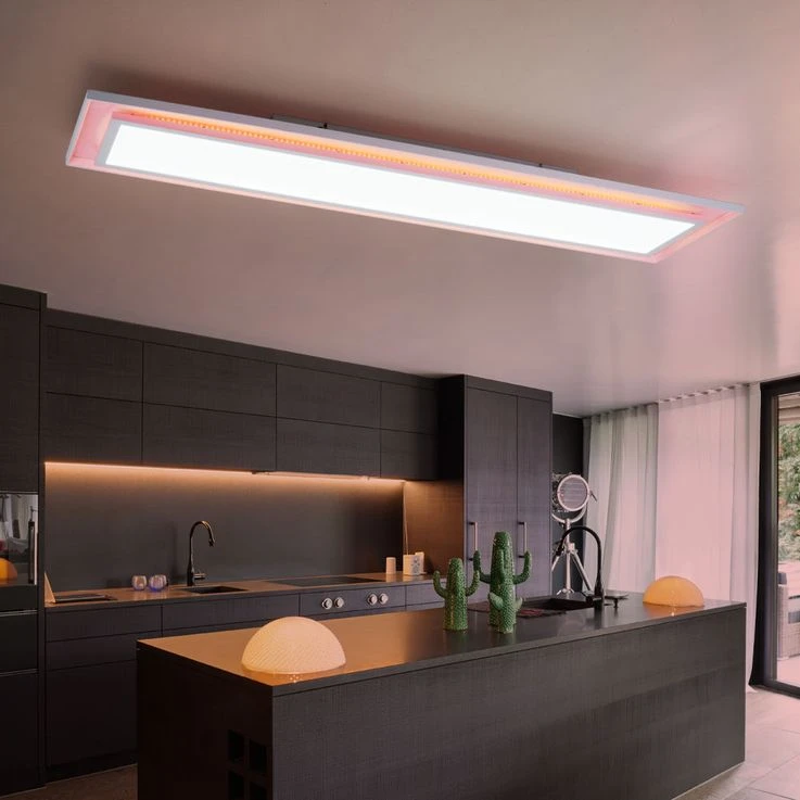 LED Deckenlampe, Farbwechsler, Dimmbar, Länge 85 Cm – Bild 3