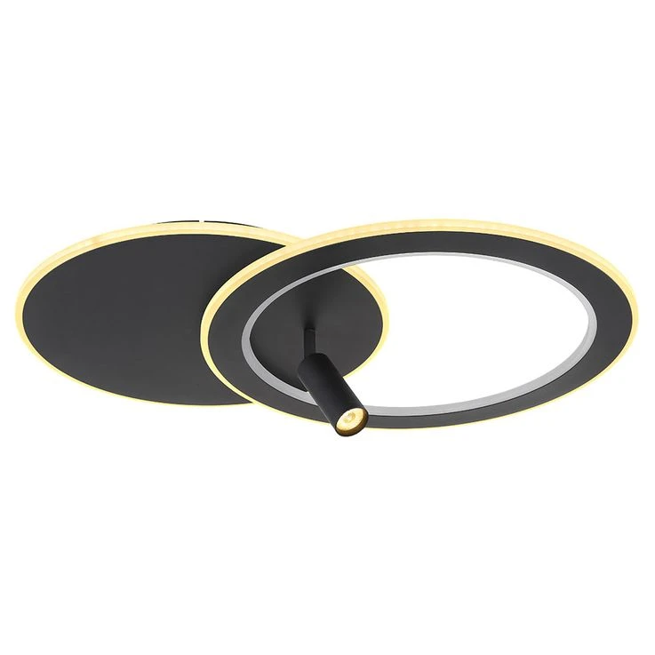 LED Deckenleuchte, RGB Farbwechsler, Dimmbar, CCT, L 69,5 Cm – Bild 11