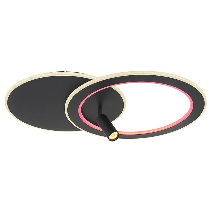 LED Deckenleuchte, RGB Farbwechsler, Dimmbar, CCT, L 69,5 Cm – Bild 14