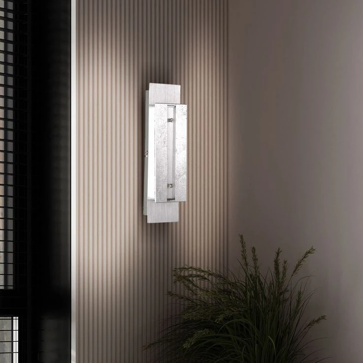 LED Wandleuchte, Silber, 3 Stufen Touchdimmer, 30 Cm – Bild 8