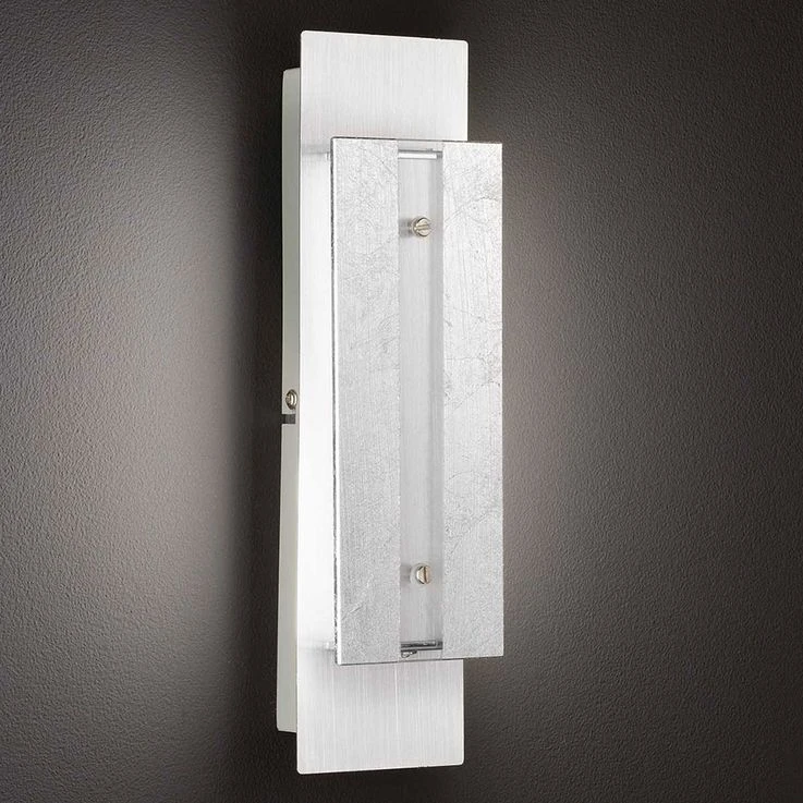 LED Wandleuchte, Silber, 3 Stufen Touchdimmer, 30 Cm – Bild 9