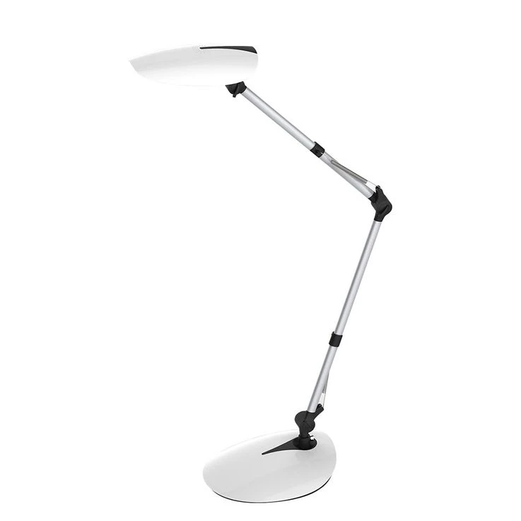 LED Tischlampe, Gelenke Verstellbar, Silber, H 79 Cm – Bild 2