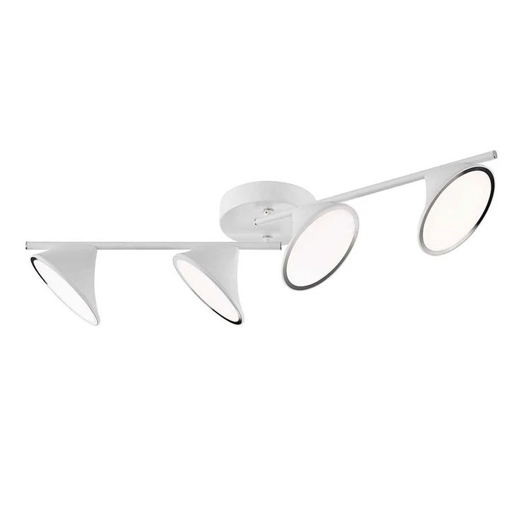 LED Deckenleuchte, Weiß, Schwenkbar, 3-Stufendimmer, L 83 Cm – Bild 2