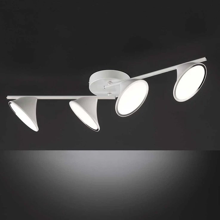 LED Deckenleuchte, Weiß, Schwenkbar, 3-Stufendimmer, L 83 Cm – Bild 4