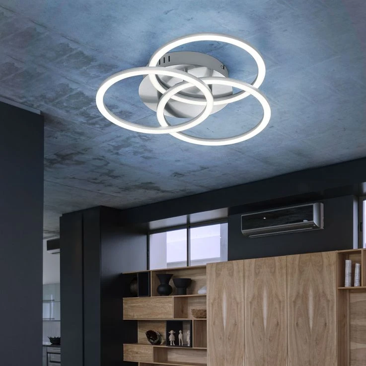 LED Deckenleuchte, Fernbedienung, Dimmbar, Beweglich, B 43 Cm – Bild 6