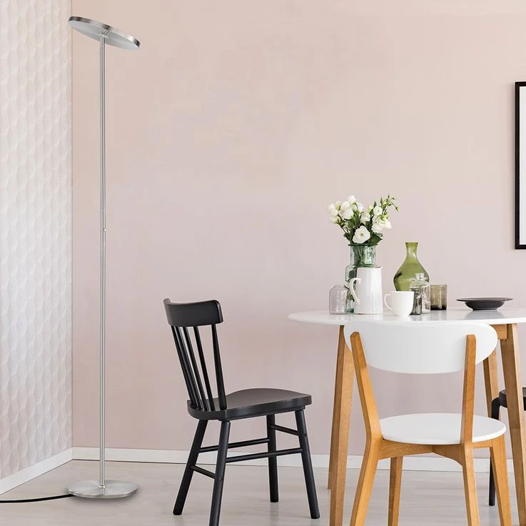 LED Stehleuchte, Touchdimmer, Spot Beweglich, H 180 Cm – Bild 4