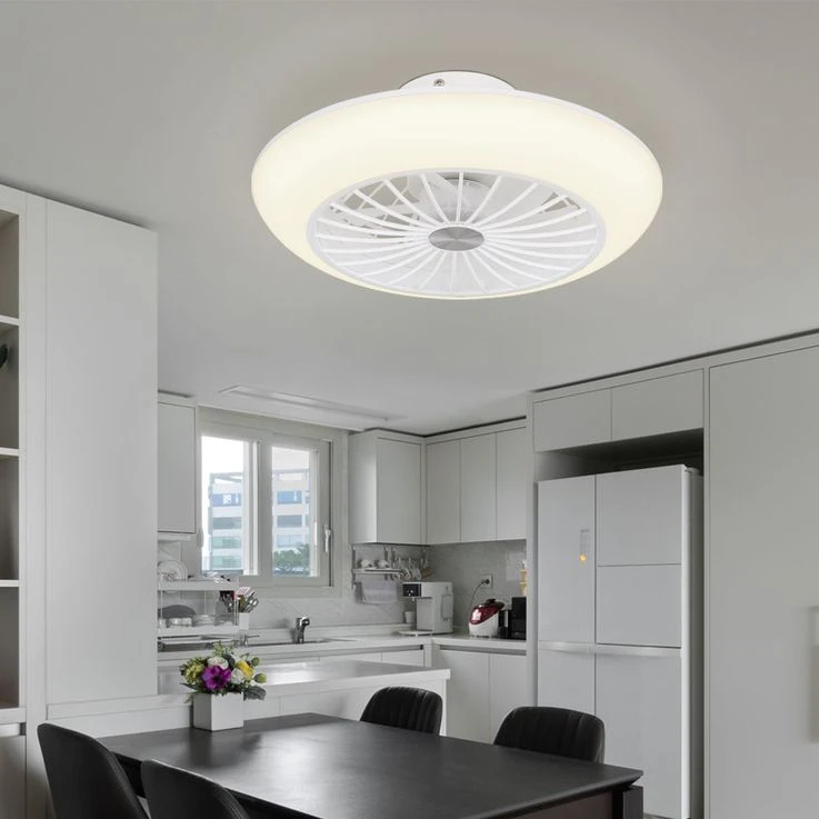 LED Deckenventilator, 3 Stufen, Weiß, D 30 Cm – Bild 5