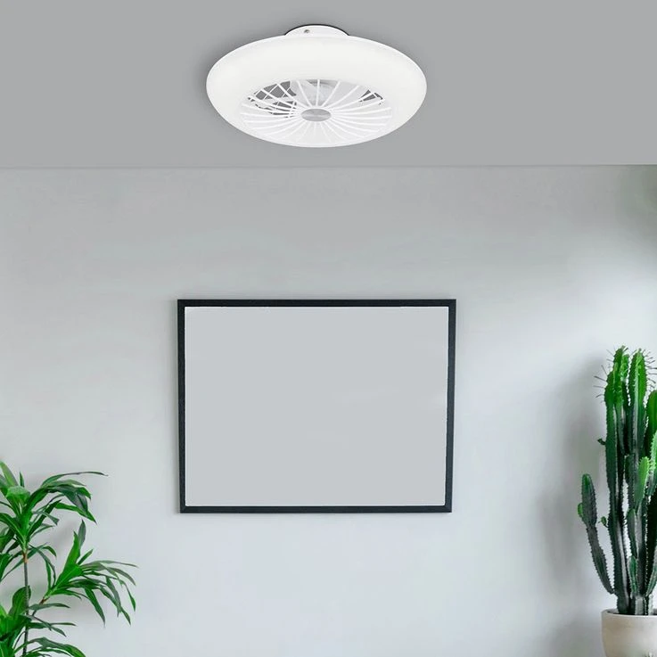 LED Deckenventilator, 3 Stufen, Weiß, D 30 Cm – Bild 6