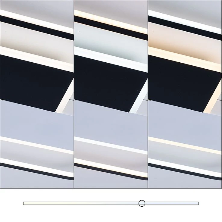 LED Deckenleuchte, Smart Light, Fernbedienung, Dimmbar, CCT – Bild 5