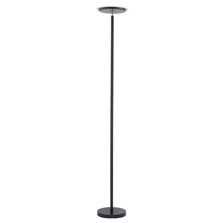 LED Deckenfluter, Schwarz, Touchdimmer, Höhe 181 Cm – Bild 2
