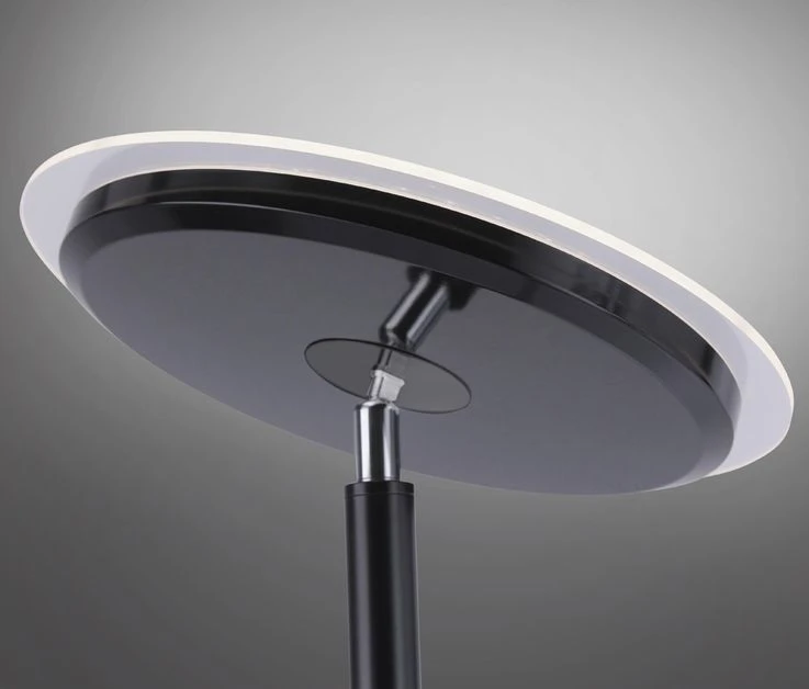 LED Deckenfluter, Schwarz, Touchdimmer, Höhe 181 Cm – Bild 10