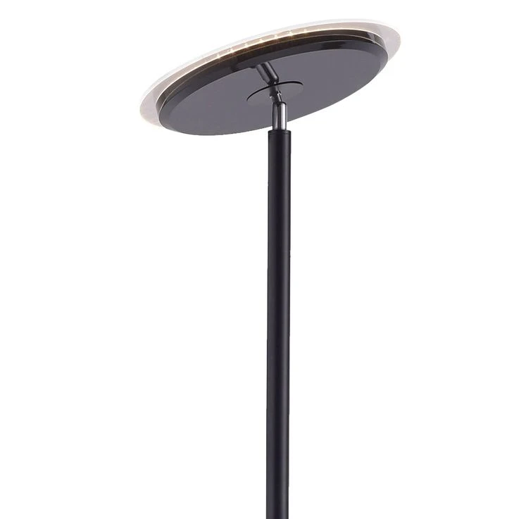 LED Deckenfluter, Schwarz, Touchdimmer, Höhe 181 Cm – Bild 8