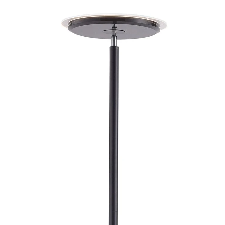 LED Deckenfluter, Schwarz, Touchdimmer, Höhe 181 Cm – Bild 9