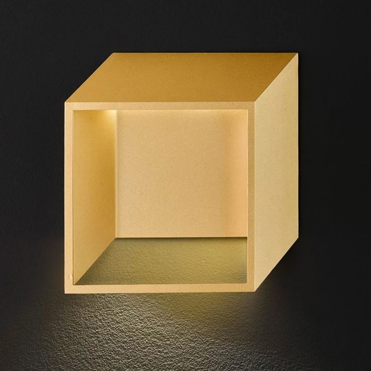 LED Wandleuchte, Down Strahler, Gold, L 25 Cm – Bild 11