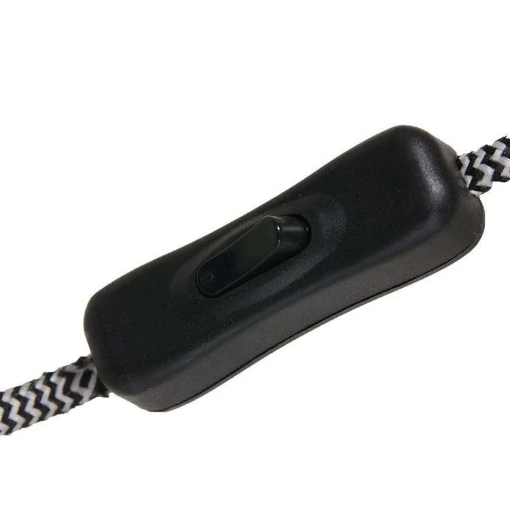 Tischlampe, Retro, Metall, Schwarz Gold, Verstellbar, H 60cm – Bild 10