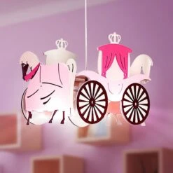 Schöne Pendellampe Im Kutschendesign