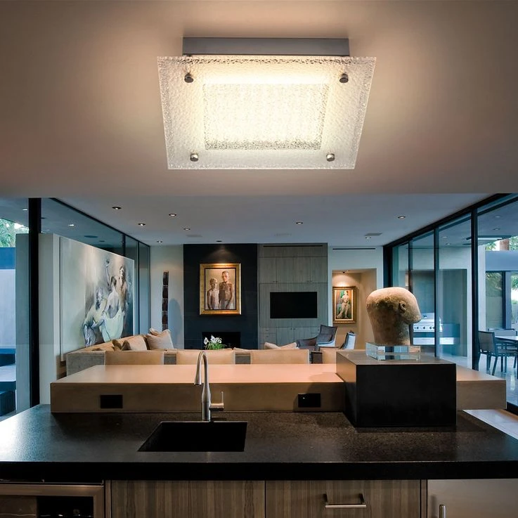 LED Deckenlampe In Klassischer Form Aus Chrom SPECCHIO II – Bild 4