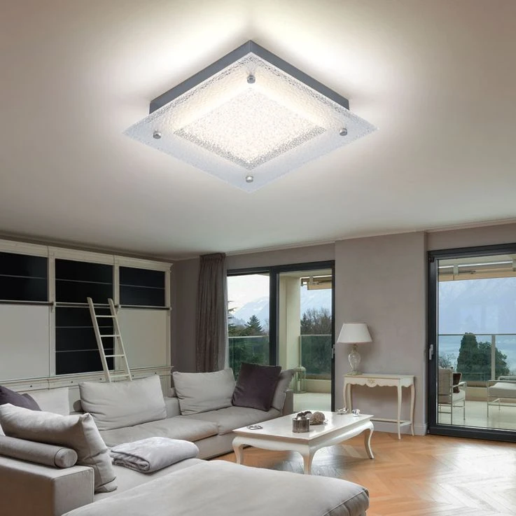 LED Deckenlampe In Klassischer Form Aus Chrom SPECCHIO II – Bild 3