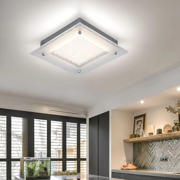 LED Deckenlampe In Klassischer Form Aus Chrom SPECCHIO II – Bild 6