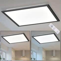 LED Deckenleuchte, CCT, Fernbedienung, Dimmbar, L 45,5 FLAT