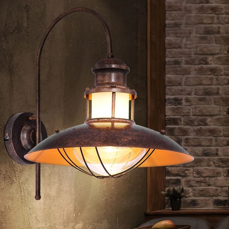 Wandleuchte, Glas, Braun, H 45 Cm, BADALONA – Bild 3