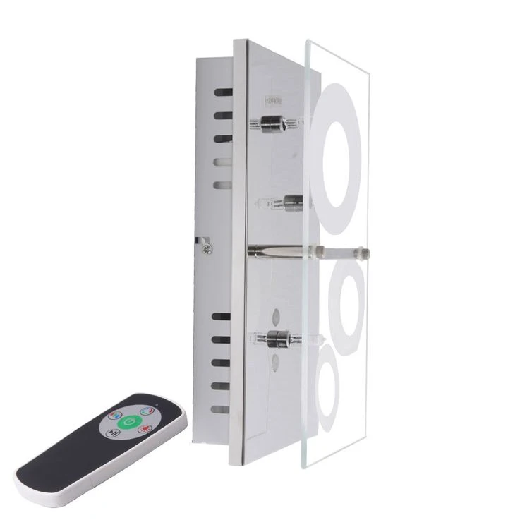 RGB LED Glas Wandleuchte Mit Fernbedienung SATORI – Bild 2