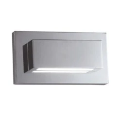 LED Wandleuchte, Chrom, 20 Cm, Wall