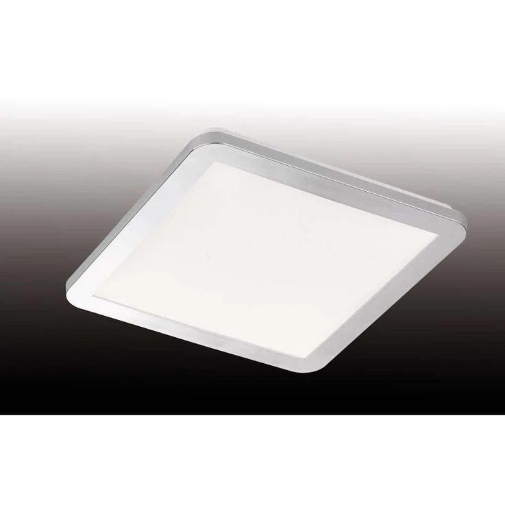 LED Deckenleuchte Chrom, Dimmbar, IP44, L 30 Cm – Bild 3