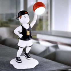 LED Kinder Tischleuchte, Basketballer, H 47 Cm, DAWWO