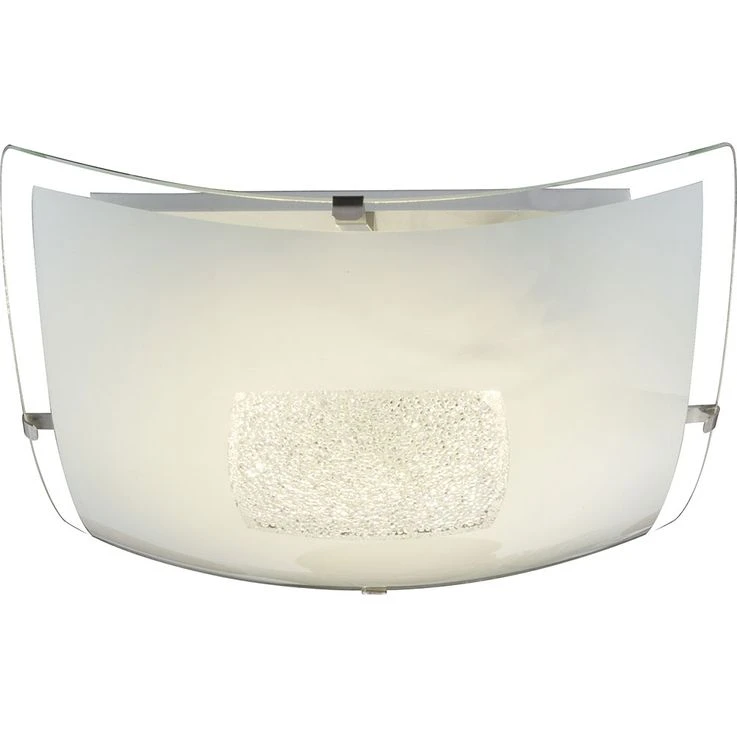 LED Deckenleuchte, Chrom, Kristalle Klar, Neutralweiß – Bild 6