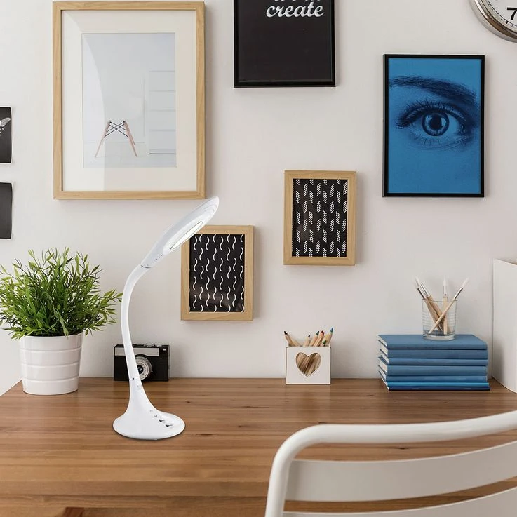 LED Tischleuchte, Spot Beweglich, Touch, Dimmer – Bild 9