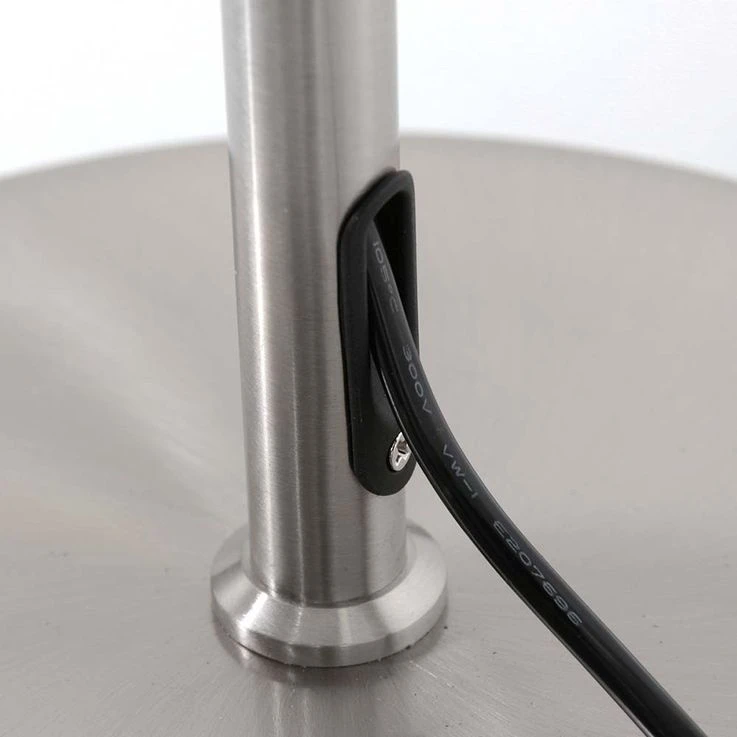 LED Stehleuchte, Metall, Stahl, Dimmer, Verstellbar, H 125cm – Bild 8