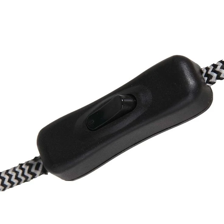 Wandlampe, Metall, Schwarz Gold, Höhenverstellbar, D 22 Cm – Bild 4