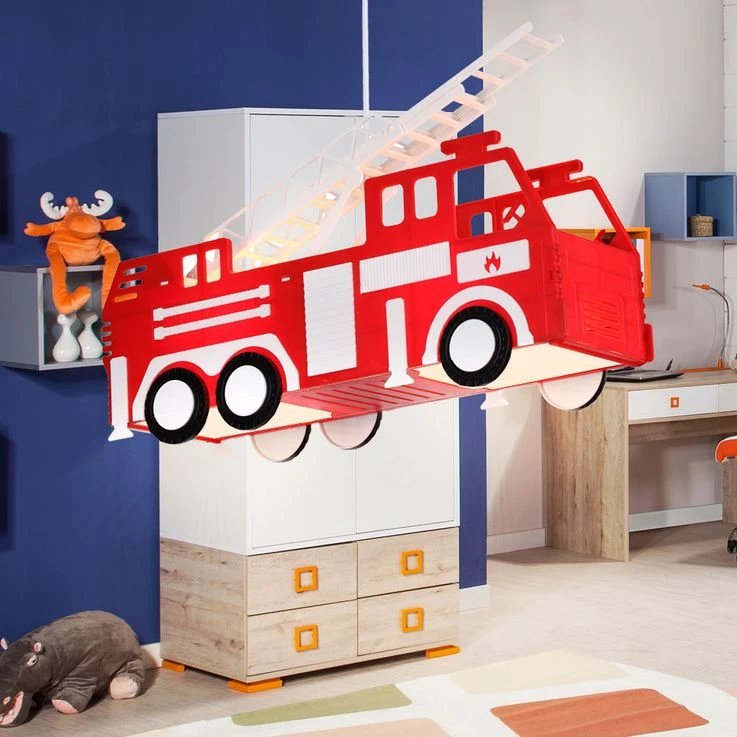 Hängeleuchte Im Feuerwehr-Design Für Das Kinderzimmer KITA – Bild 4