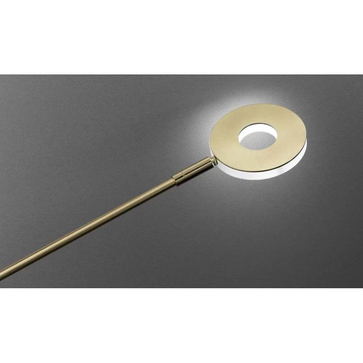 LED Stehleuchte Messing, Dimmbar, Flexibel CCT, H 150 Cm – Bild 4