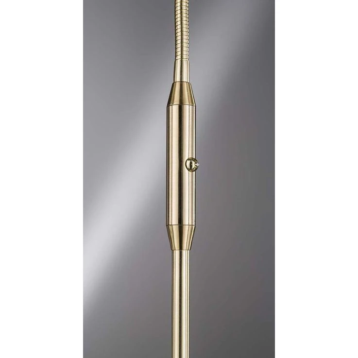 LED Stehleuchte Messing, Dimmbar, Flexibel CCT, H 150 Cm – Bild 5