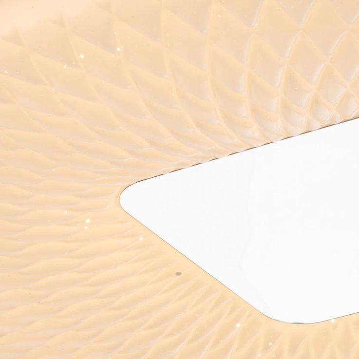 LED Deckenleuchte, Weiß, CCT, Sterneneffekt, L 53 Cm FINDUS – Bild 6