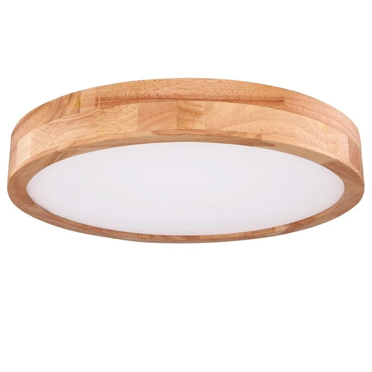 LED Deckenleuchte, Holzoptik, Fernbedienung, CCT, 40 Cm – Bild 2