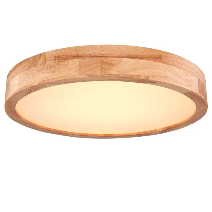 LED Deckenleuchte, Holzoptik, Fernbedienung, CCT, 40 Cm – Bild 11