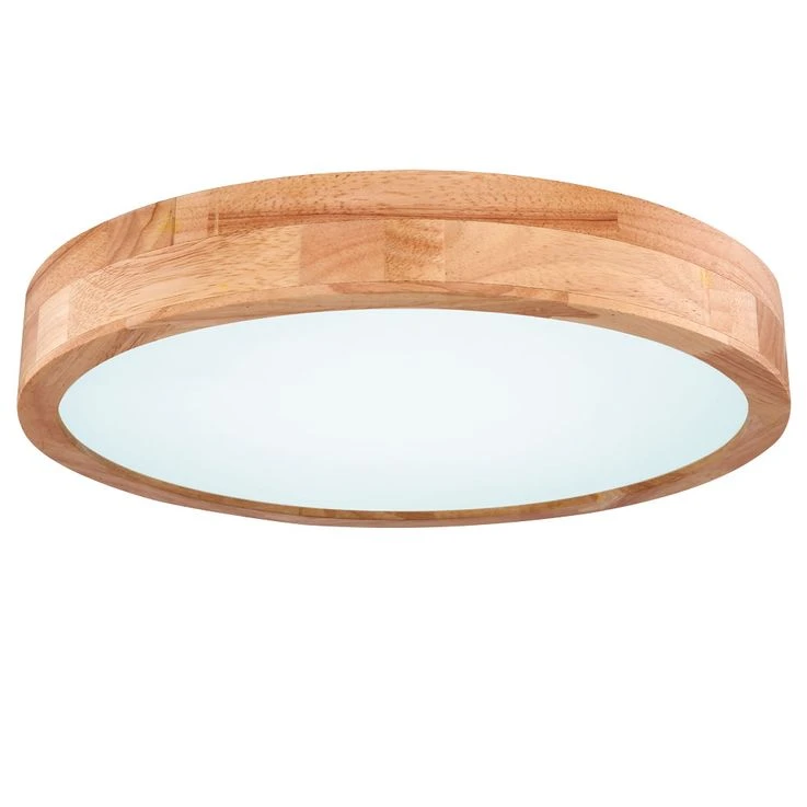 LED Deckenleuchte, Holzoptik, Fernbedienung, CCT, 40 Cm – Bild 12