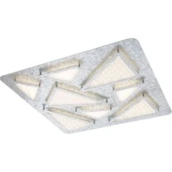 LED Deckenleuchte ALEXIUS, K5 Kristalle, 1x LED á 48W Inkl.