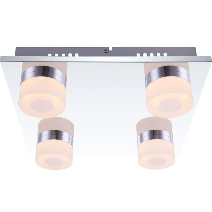 LED Deckenleuchte Aus Chrom Und Acryl – Bild 5