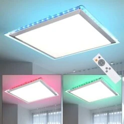 RGB LED Panel, 2000 Lm, Sterneneffekt, CCT, L 44,5 Cm, RENA